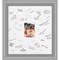 Peak Signature Mat Picture Frame, Photo Frame Wedding Guest Book Alternative, Autograph Picture Mat for Signature Board, Wedding Celebrations Graduations Support Encouragement or Retirement